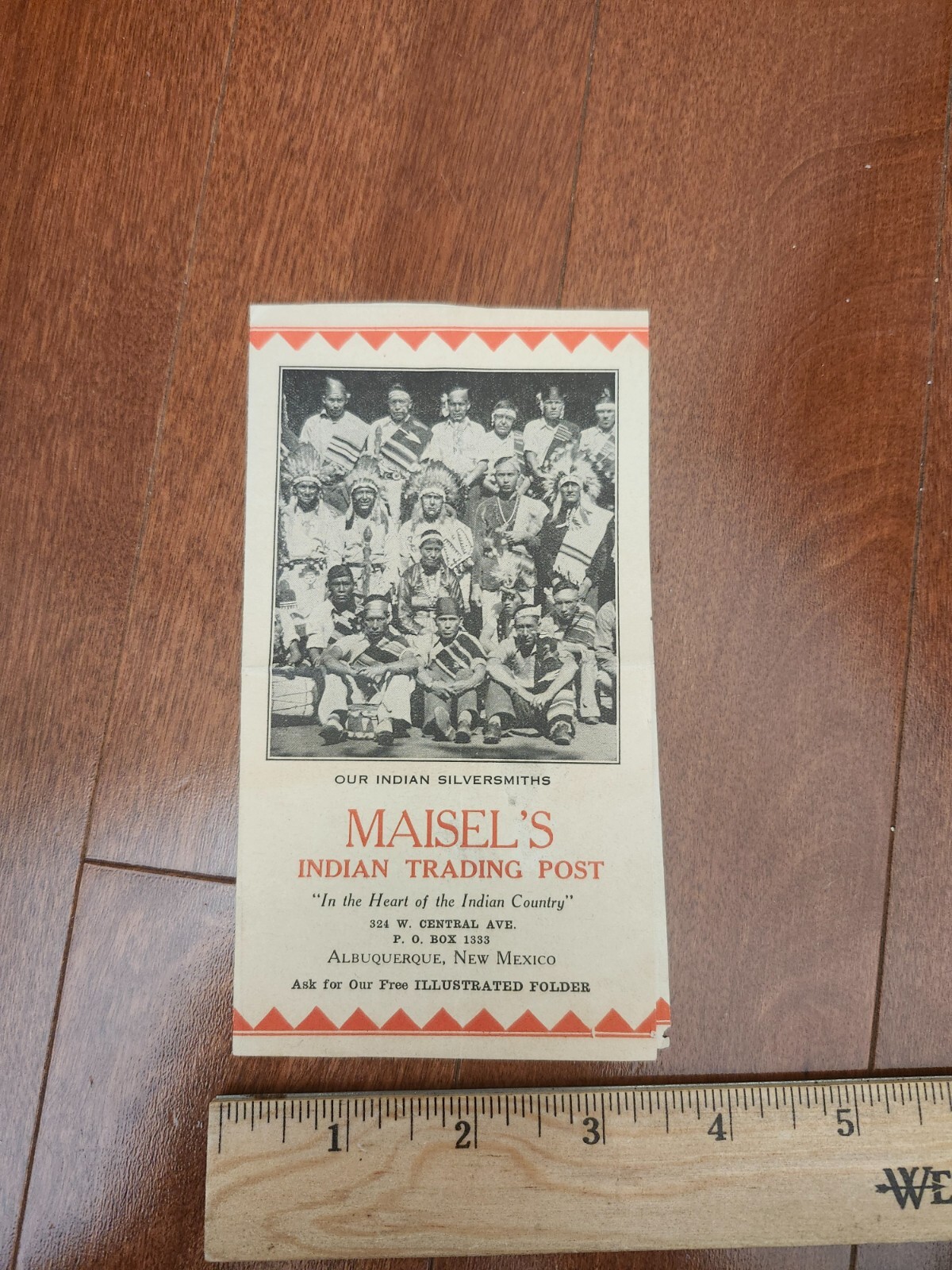 c 1938 Albuquerque New Mexico Indian Trading Post Pamphlet