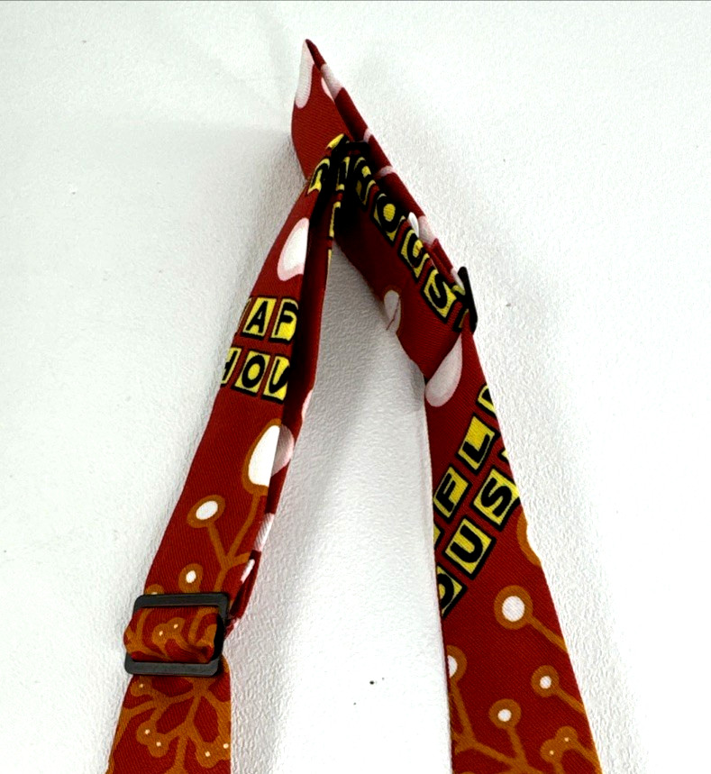 Waffle House Crossover Snap Tie Adjustable 1 Red Christmas New In Package
