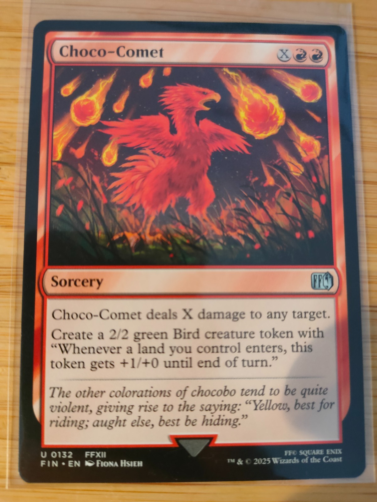 MTG Choco-Comet 0132 Final Fantasy M/NM Free UK P&P