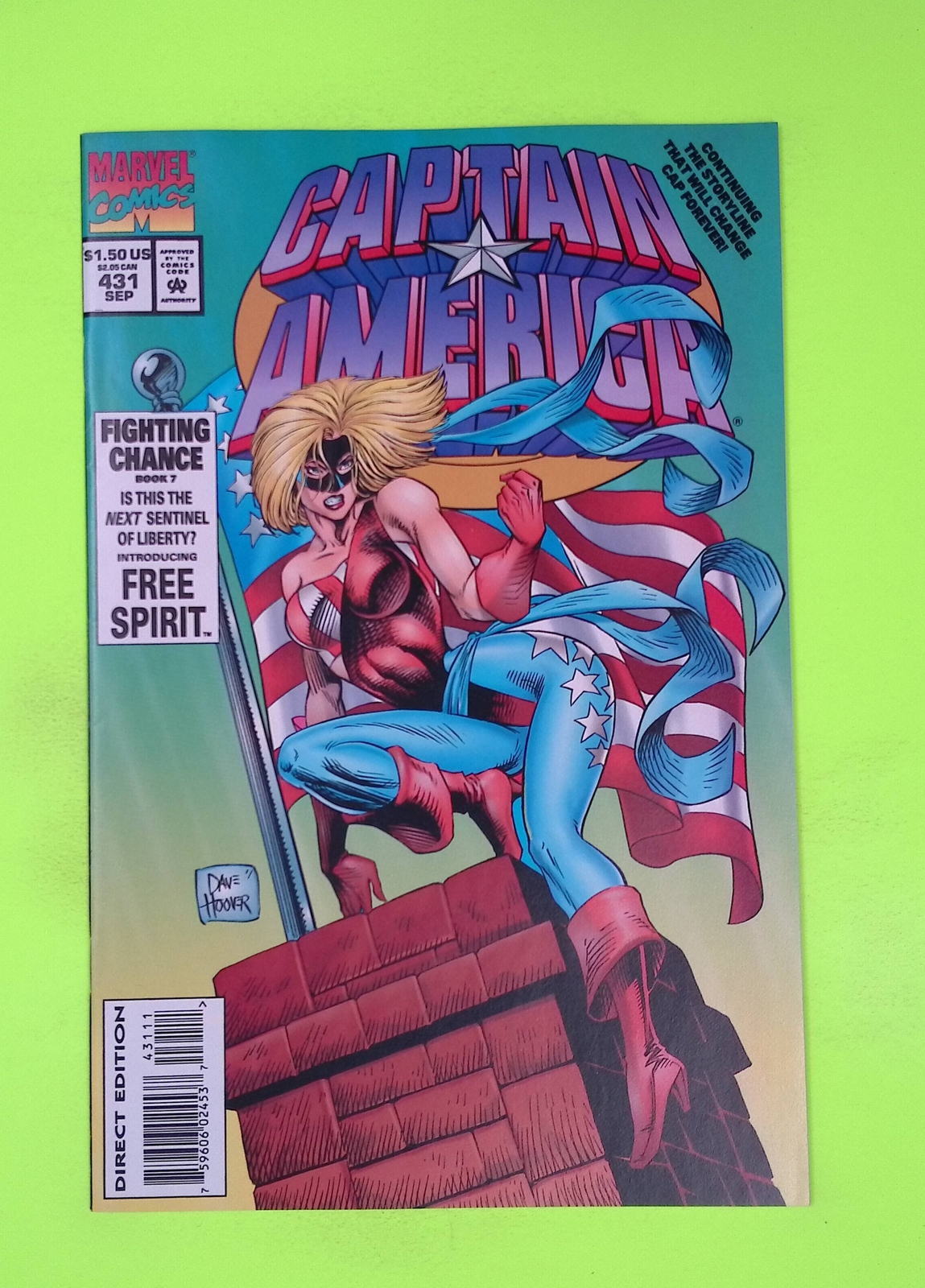 Captain America #431 Vol. 1 1994 Marvel Comics 1st App 8.0 Comic Book A92-102