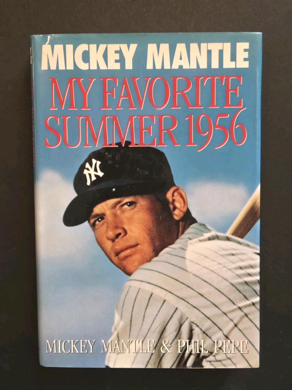 Signed Mickey Mantle NY Yankees Favorite Summer 1956 Autograph Book JSA LOA