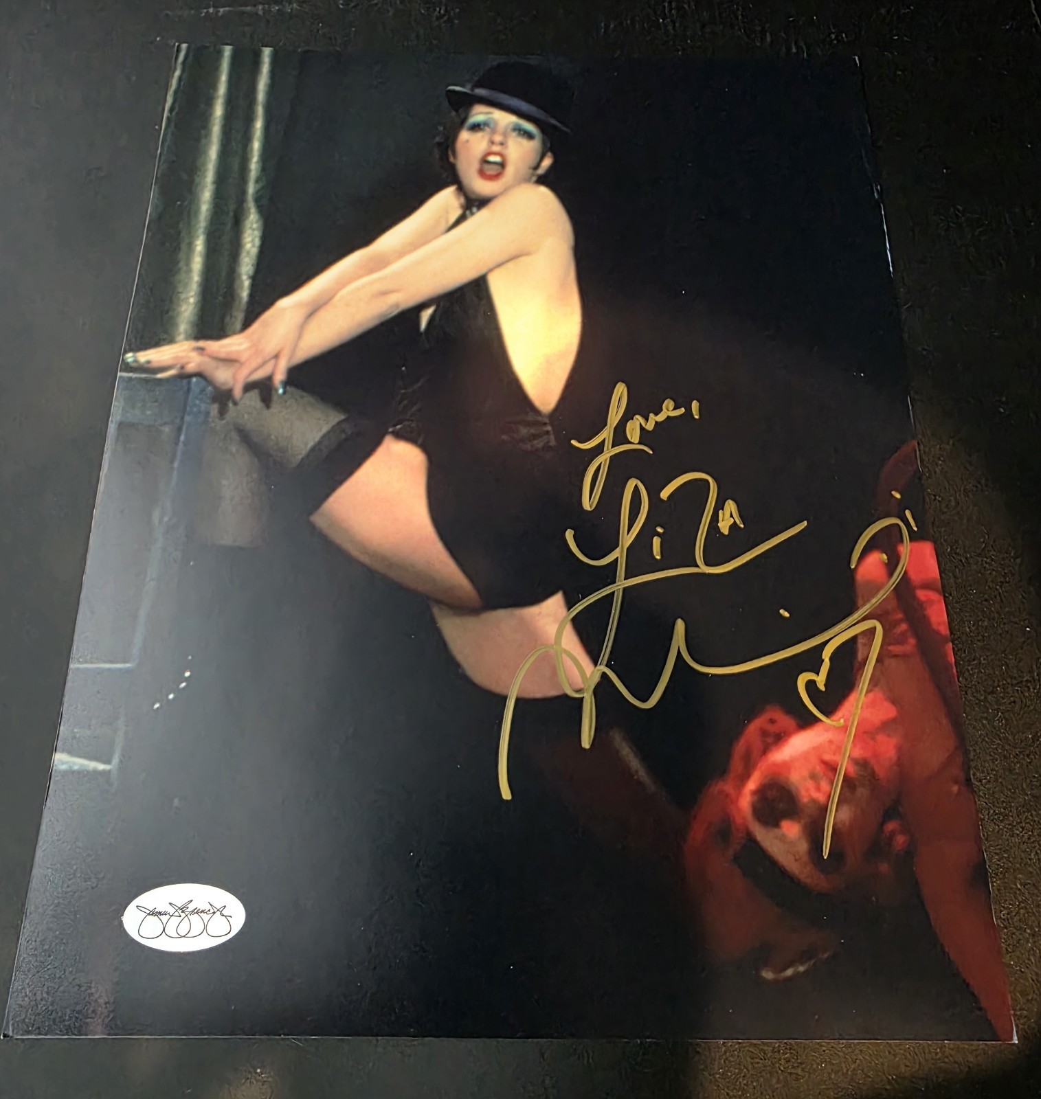 LIZA MINNELLI SIGNED AUTOGRAPHED PHOTO JSA COA JAMES SPENCE