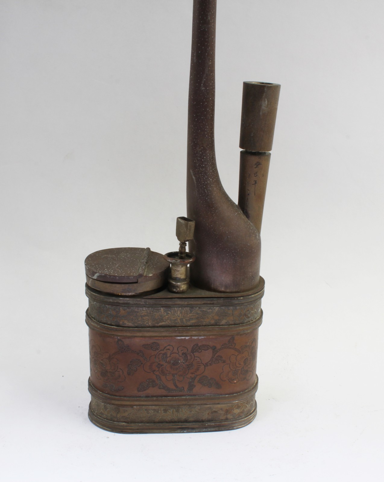 Antique Bronze Smoking Pipe
