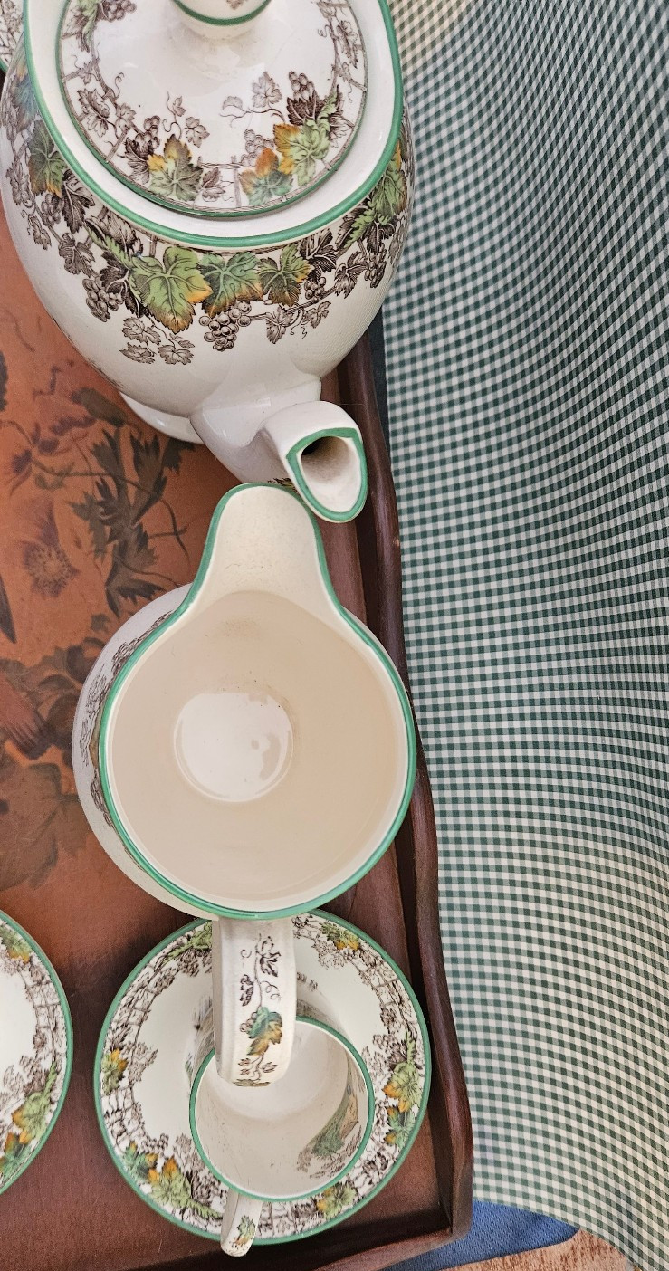 Copeland Spode-“Spodes Byron” Coffee set 12 pc