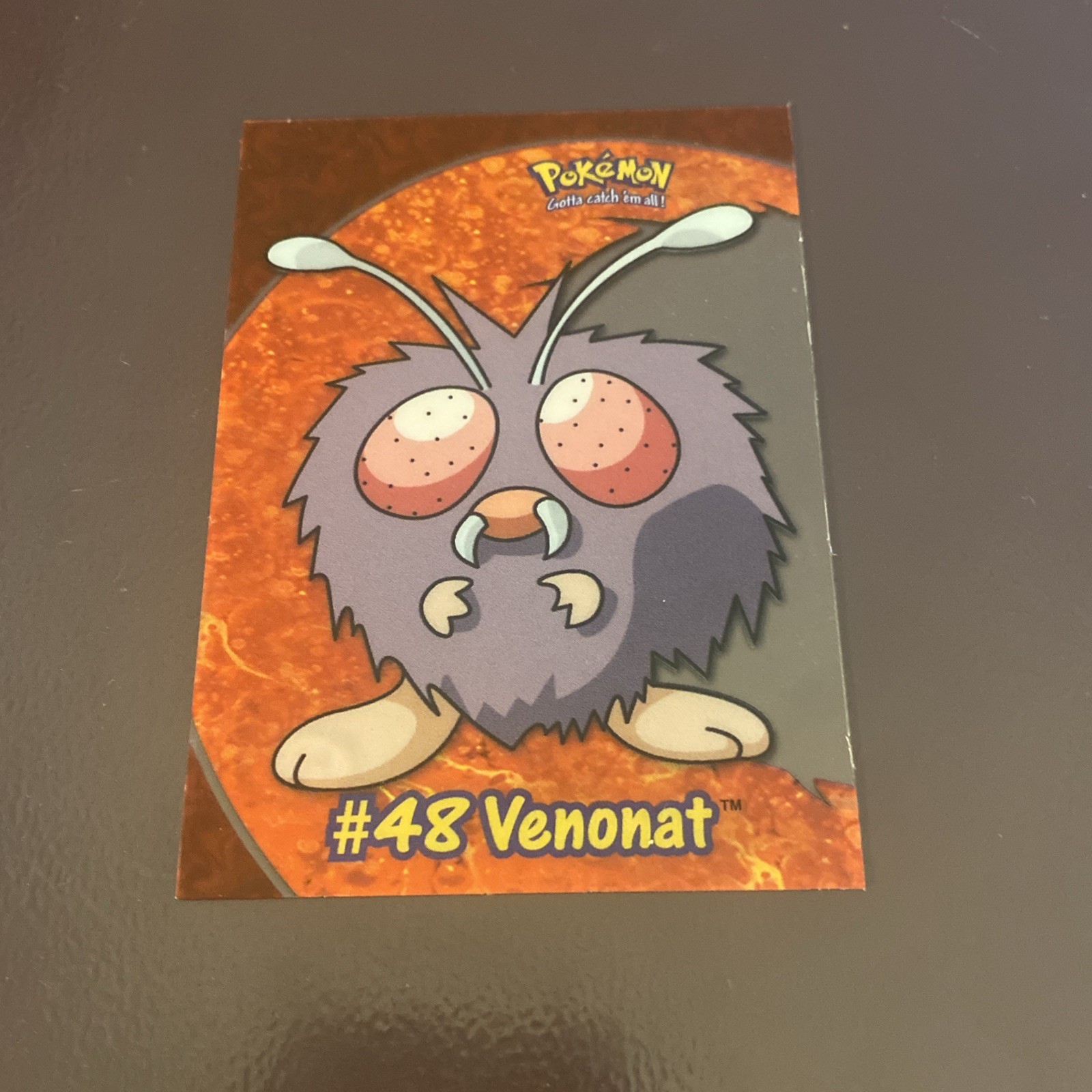 Venonat #PC6 – Near Mint – Topps Series 3 – Clear Plastic