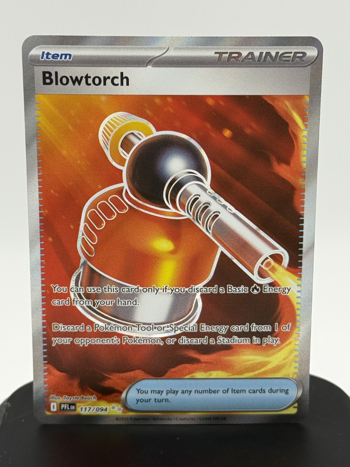 Blowtorch 117/094 ME02 Phantasmal Flames Trainer NM/M
