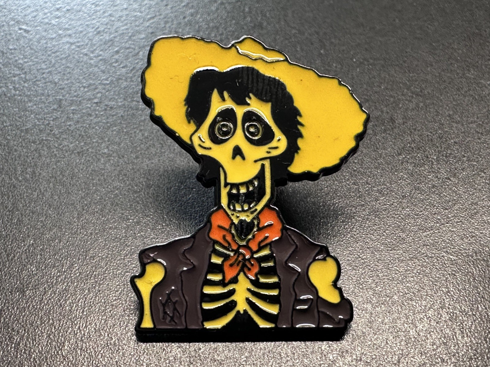 Héctor Rivera Enamel Pin Badge Disney Pixar Coco Metal Lapel Brooch Skeletal 3cm