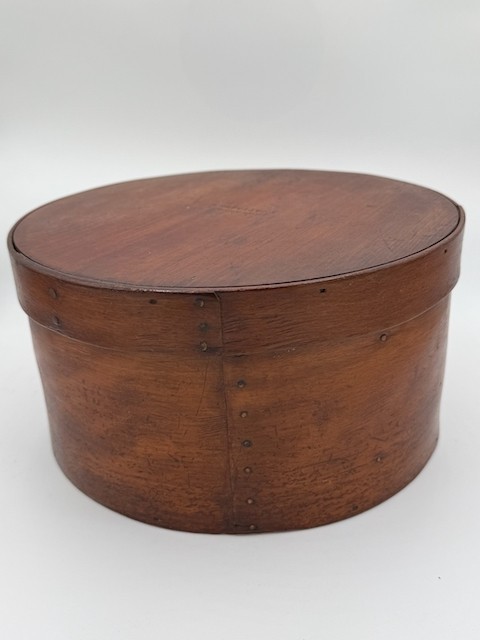 Antique Wooden Pantry Box Thos. Annett E Jaffrey NH mid-1800s