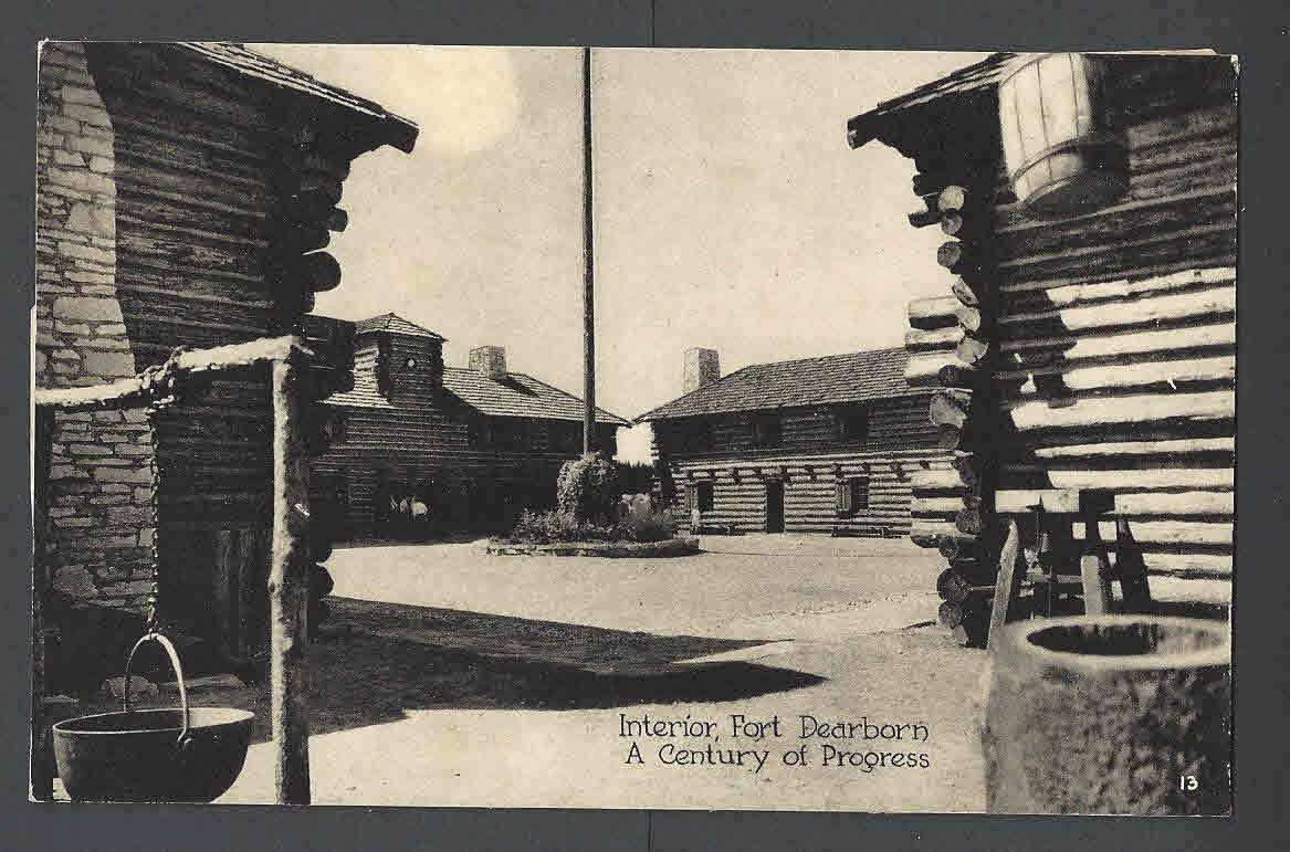 1933 PPC* Worlds Fairs & Expos Chicago Century Of Progress Interior Of See Info