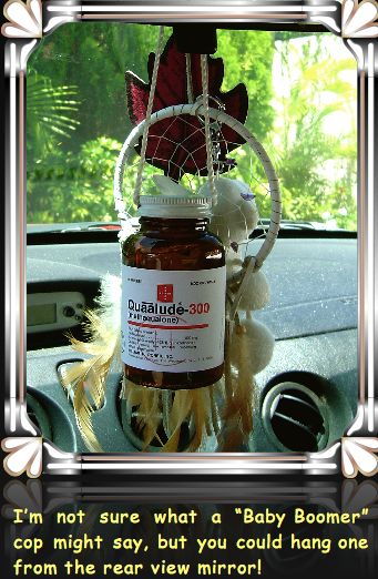 Reproduction Quaalude bottle, Quaaludes qualude